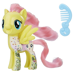 Size: 1000x1000 | Tagged: safe, fluttershy, pegasus, pony, g4, brushable, comb, female, irl, mare, photo, solo, toy