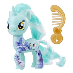 Size: 1000x1000 | Tagged: safe, lyra heartstrings, pony, unicorn, g4, brushable, comb, female, irl, mare, photo, solo, toy