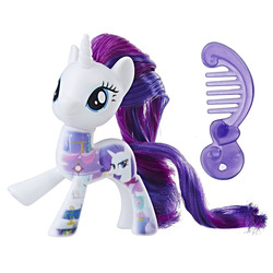 Size: 1000x1000 | Tagged: safe, rarity, pony, unicorn, g4, brushable, comb, female, irl, mare, photo, solo, toy