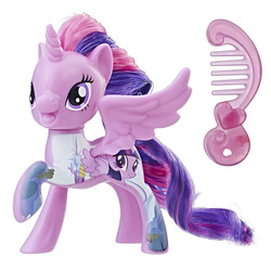 Size: 1000x1000 | Tagged: safe, twilight sparkle, alicorn, pony, g4, brushable, comb, female, irl, mare, photo, solo, toy, twilight sparkle (alicorn)