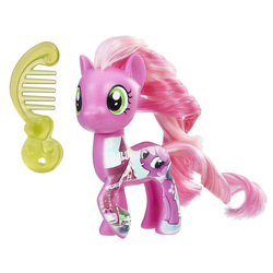 Size: 1000x1000 | Tagged: safe, cheerilee, earth pony, pony, g4, brushable, comb, female, irl, mare, photo, solo, toy