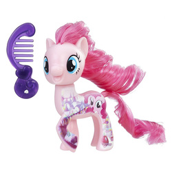 Size: 1000x1000 | Tagged: safe, pinkie pie, earth pony, pony, g4, brushable, comb, female, irl, mare, photo, solo, toy