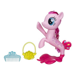 Size: 1000x1000 | Tagged: safe, pinkie pie, seapony (g4), g4, brushable, comb, female, irl, photo, seaponified, seapony pinkie pie, solo, species swap, toy