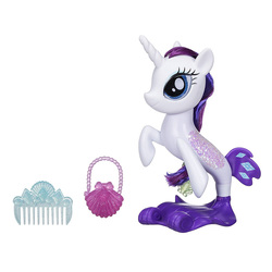 Size: 1000x1000 | Tagged: safe, rarity, seapony (g4), g4, brushable, comb, female, irl, photo, seaponified, seapony rarity, solo, species swap, toy