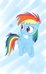 Size: 800x1280 | Tagged: safe, artist:perplexedpegasus, rainbow dash, g4, female, filly, filly rainbow dash, younger