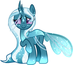 Size: 1020x912 | Tagged: safe, artist:6-fingers-lover, oc, oc only, oc:harmony bug, changepony, hybrid, female, offspring, parent:pharynx, parent:trixie, parents:phartrix, simple background, solo, transparent background
