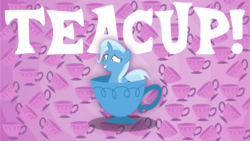 Size: 3842x2160 | Tagged: safe, artist:perplexedpegasus, trixie, g4, cup, high res, teacup, wallpaper