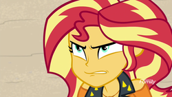 Size: 1920x1080 | Tagged: safe, screencap, sunset shimmer, equestria girls, equestria girls series, forgotten friendship, g4, angry, frown