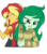 Size: 800x900 | Tagged: safe, artist:emositecc, sunset shimmer, wallflower blush, equestria girls, equestria girls specials, g4, my little pony equestria girls: better together, my little pony equestria girls: forgotten friendship, crying, duo, gritted teeth, sad, simple background, teeth, this will end in tears, transparent background