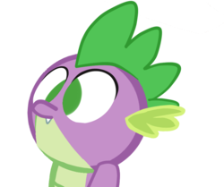 Size: 782x654 | Tagged: safe, artist:alltheworldbronyf, spike, dragon, g4, eye, eyes, male, no pupils, simple background, solo, transparent background