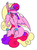 Size: 737x995 | Tagged: safe, artist:goatpaste, princess cadance, pony, g4, female, solo