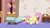 Size: 1280x720 | Tagged: safe, screencap, fluttershy, pegasus, pony, discordant harmony, g4, my little pony: friendship is magic, chair, crouching, cute, female, mare, shyabetes, solo