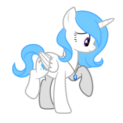 Size: 1024x1024 | Tagged: safe, artist:rikadiane, oc, oc only, alicorn, pony, female, mare, raised hoof, simple background, solo, transparent background, vector