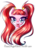 Size: 624x900 | Tagged: safe, artist:chaosangeldesu, pacific glow, earth pony, pony, g4, bust, female, mare, open mouth, portrait, simple background, smiling, solo, starry eyes, transparent background, wingding eyes