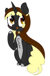 Size: 1121x1705 | Tagged: safe, artist:galaxyswirlsyt, oc, oc only, oc:auster, pony, unicorn, chibi, cloak, clothes, female, mare, simple background, sitting, solo, transparent background