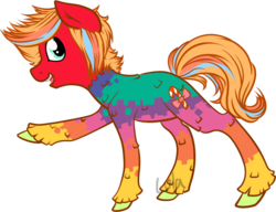 Size: 927x713 | Tagged: safe, artist:lullabyprince, oc, oc only, oc:pinyotele, pony, simple background, solo, transparent background