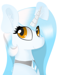 Size: 3150x4035 | Tagged: safe, artist:notmywing, oc, oc only, oc:pure spell, pony, unicorn, bust, eyelashes, fluffy, gem, jewelry, necklace, portrait, simple background, solo, transparent background