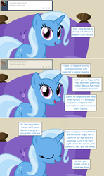 Size: 1280x2168 | Tagged: safe, artist:hakunohamikage, trixie, pony, ask-princesssparkle, g4, ask, female, solo, tumblr