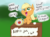 Size: 3000x2200 | Tagged: safe, artist:veesocks, applejack, earth pony, pony, g4, 30 minute art challenge, apple juice, cute, dialogue, female, filly, filly applejack, fluffy, high res, hnnng, howdy, jackabetes, juice, open mouth, smiling, solo, speech bubble, stand, younger
