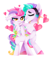 Size: 3664x4271 | Tagged: safe, artist:sorasku, oc, oc only, oc:glam gore, earth pony, pony, bipedal, female, high res, male, mare, simple background, stallion, transparent background