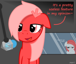 Size: 1966x1657 | Tagged: safe, artist:arifproject, oc, oc only, oc:downvote, oc:hide image, earth pony, pony, derpibooru, g4, angry, derpibooru ponified, female, glass, lidded eyes, mare, meta, open mouth, podcast, ponified, text, vector, window