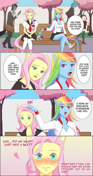 1661617 - safe, artist:erokami-chan, fluttershy, rainbow dash, human, anthro, anime, clothes, comic, eared humanization, female, flutterdash, humanized, lesbian, pony coloring, school uniform, shipping, tailed humanization, webcomic - Derpibooru 1661617 - safe, artist:erokami-chan, fluttershy, rainbow dash, human, anthro, anime, clothes, comic, eared humanization, female, flutterdash, humanized, lesbian, pony coloring, school uniform, shipping, tailed humanization, webcomic - Derpibooru