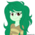 Size: 900x900 | Tagged: dead source, safe, artist:wubcakeva, wallflower blush, human, equestria girls, equestria girls specials, g4, my little pony equestria girls: better together, my little pony equestria girls: forgotten friendship, clothes, cute, female, flowerbetes, freckles, green, simple background, smiling, solo, sweater, transparent background