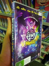 Size: 1536x2048 | Tagged: safe, g4, my little pony: the movie, australia, dvd, irl, madman entertainment, misprint, misspelling, photo, you had one job