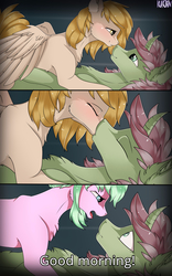 Size: 1563x2500 | Tagged: safe, artist:kuroran, oc, pegasus, pony, unicorn, rcf community, comic, father and child, father and daughter, female, incest, kissing, male, straight