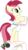 Size: 672x1187 | Tagged: safe, artist:mlpcutepic, artist:themixelfan, edit, roseluck, earth pony, pony, g4, bipedal, diaper, diaper edit, female, non-baby in diaper, poofy diaper, show accurate, solo
