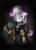 Size: 1774x2432 | Tagged: safe, artist:qbellas, sweetie belle, pony, unicorn, g4, armor, clothes, crossover, dead space, female, filly, magic, plasma cutter, simple background, solo, suit, weapon