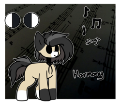 Size: 4603x3867 | Tagged: safe, artist:umiimou, oc, oc only, oc:harmony, earth pony, pony, absurd resolution, chibi, female, mare, reference sheet, solo