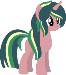 Size: 348x400 | Tagged: safe, artist:lilygarent, oc, oc only, oc:treestar, pony, unicorn, base used, female, mare, offspring, parent:timber spruce, parent:twilight sparkle, parents:timbertwi, simple background, solo, transparent background