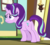 Size: 337x300 | Tagged: safe, screencap, starlight glimmer, pony, unicorn, g4, uncommon bond, butt, cropped, female, glimmer glutes, leaning, mare, plot, solo