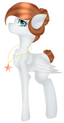 Size: 619x1181 | Tagged: safe, artist:cindystarlight, oc, oc only, oc:roxy, pegasus, pony, female, mare, simple background, solo, transparent background