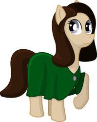 Size: 857x1078 | Tagged: safe, alternate version, artist:malte279, oc, oc:inky page, earth pony, pony, free to use, npc, pen and paper rpg, raised hoof, simple background, transparent background, vector
