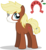 Size: 734x806 | Tagged: safe, artist:mlp-trailgrazer, oc, oc only, oc:johnny appleseed, earth pony, pony, blaze (coat marking), coat markings, facial markings, horseshoes, male, offspring, parent:applejack, parent:trouble shoes, parents:troublejack, simple background, solo, stallion, transparent background