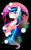 Size: 1024x1676 | Tagged: safe, artist:ii-art, shining armor, pony, unicorn, g4, chromatic aberration, male, smiling, solo, stallion, sunglasses, synthwave, vaporwave