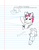 Size: 612x792 | Tagged: safe, oc, oc only, oc:blazerfury, breaking the fourth wall, cute, doodle, earbuds, project