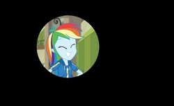 Size: 1024x625 | Tagged: safe, screencap, rainbow dash, best trends forever, equestria girls, equestria girls series, g4, best trends forever: rainbow dash, cute, dashabetes, female, geode of super speed, iris out, magical geodes, smiling