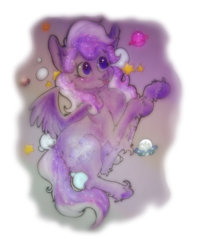 Size: 1024x1279 | Tagged: safe, artist:shylittlelily, oc, oc only, oc:starstorm slumber, pegasus, pony, cute, female, galaxy, simple background, solo, stars, tongue out, transparent background, unshorn fetlocks