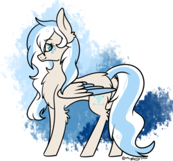 Size: 1437x1337 | Tagged: safe, artist:lceiandic, oc, oc:kiki, pegasus, pony, chest fluff, simple background, solo, transparent background