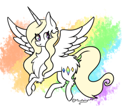 Size: 1532x1330 | Tagged: safe, artist:lceiandic, oc, alicorn, pony, alicorn oc, chest fluff, simple background, solo, transparent background