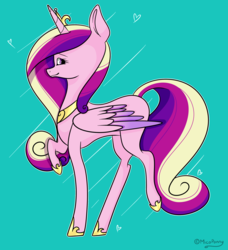 Size: 2225x2443 | Tagged: safe, artist:lceiandic, princess cadance, g4, female, high res, solo