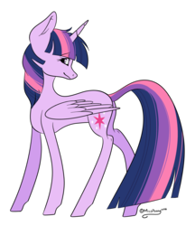 Size: 1255x1451 | Tagged: safe, artist:lceiandic, twilight sparkle, alicorn, pony, g4, female, simple background, solo, transparent background, twilight sparkle (alicorn)