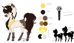 Size: 2500x1472 | Tagged: safe, artist:lceiandic, oc, oc:mico, pony, unicorn, reference sheet, simple background, solo, white background