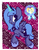 Size: 1313x1700 | Tagged: safe, artist:hedgehog-plant, princess luna, g4, #1, female, magic, number one, ribbon, solo, telekinesis