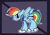 Size: 1700x1200 | Tagged: safe, artist:hedgehog-plant, rainbow dash, g4, cloud, female, solo