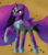 Size: 797x899 | Tagged: safe, artist:rengam, king sombra, twilight sparkle, alicorn, pony, g4, abstract background, armor, female, fusion, solo, twilight sparkle (alicorn)