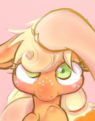 Size: 779x990 | Tagged: safe, artist:noupu, applejack, pear butter, earth pony, pony, g4, cute, female, jackabetes, mare
